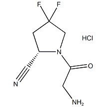 (S)-1-(2-アミノアセチル)-4、4-ジフルオロピロリジン-2-カルボニトリル トリフルオロ酢酸 CAS No.:1448440-51-4