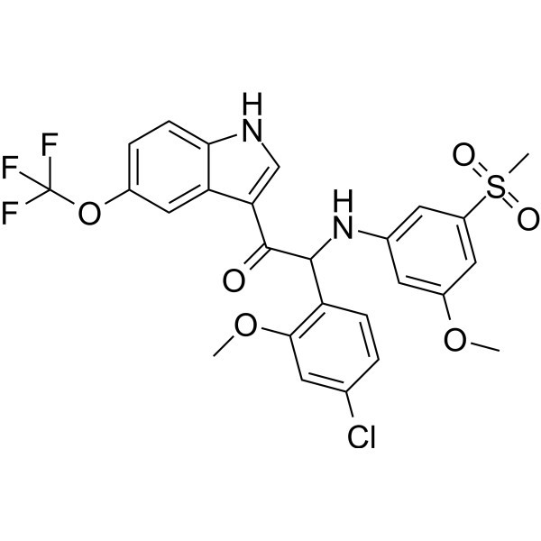 モスノデンビル (同義語: JNJ-1802) CAS 番号: 2043343-94-6